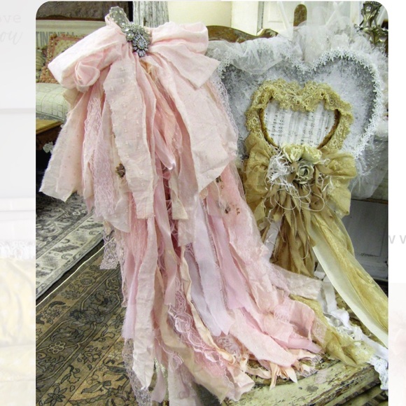Ruffle panels Shabby Chic style - Picture 4 of 10